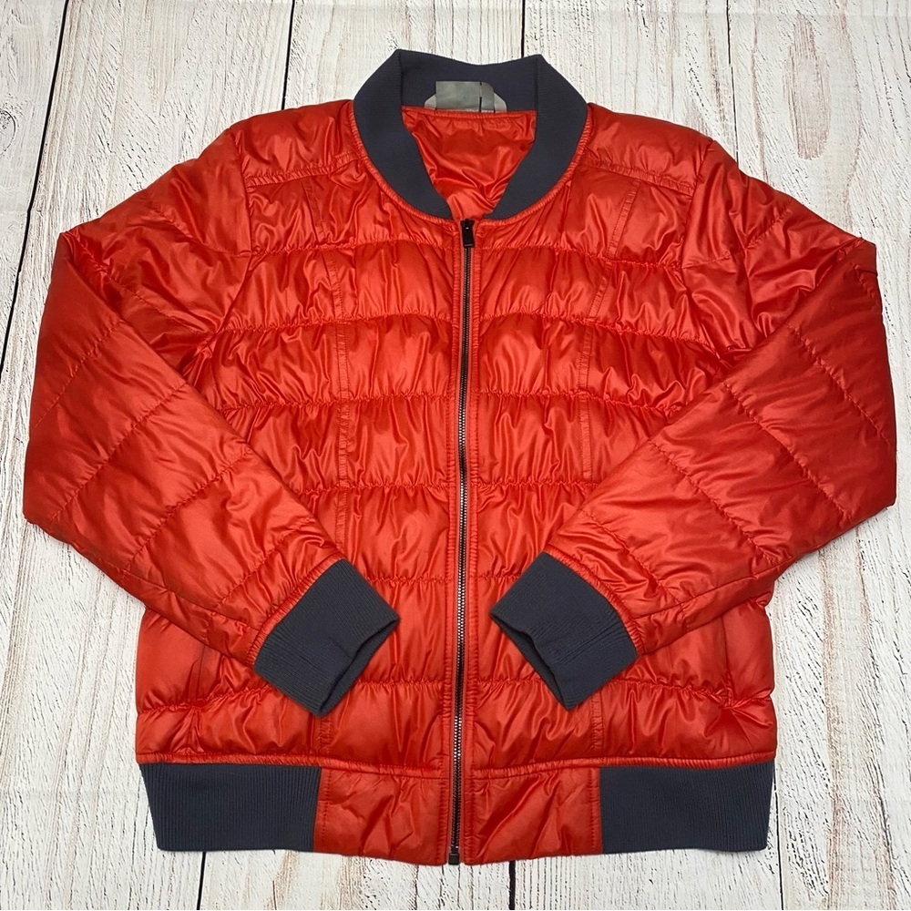 Athleta Women's Red Goose Down Puffer Jacket XL